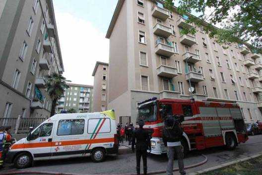 Incendio a Milano: una vittima e sei ustionati