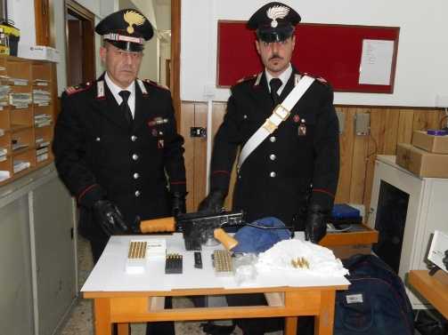 Pellaro, un arresto per detenzione illegale e ricettazione di armi