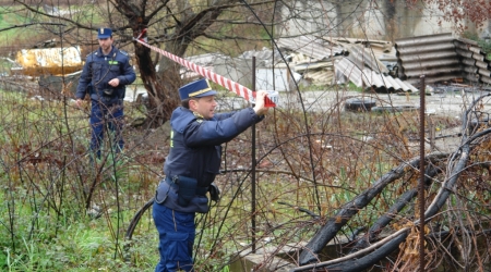 La polizia provinciale sequestra a Tarsia un’area di 20.000 mq