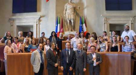 Naccari riceve a Roma una delegazione di studenti argentini di origine calabrese