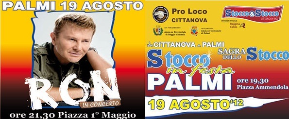 “Stocco in Festa”, da Cittanova a Palmi continua l’evento più atteso dell’estate 