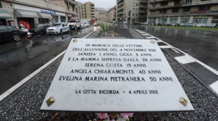 Alluvione di Genova un anno dopo