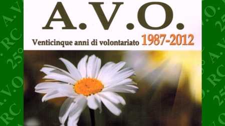 ‘Avo, 25 anni di volontariato. 1987 – 2012’