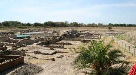 Parco archeologico di Sibari, tornano alla luce i reperti. Asciugato il percorso dei visitatori