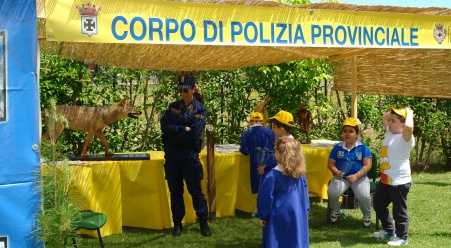 Ambiente: la Polizia provinciale di Cosenza partecipa alla mostra esperienziale organizzata dal Cipr di Rende