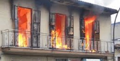 incendio abitazione