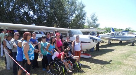 Diversamente abili in “volo” su Valle Crati