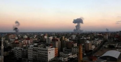 gaza fuoco in città