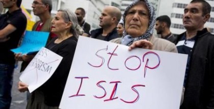 spagna manifestazione contro isis