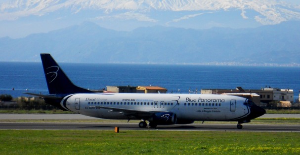 Blu Panorama Airlines rafforza la propria presenza nell’aeroporto di Reggio Collegamento su Roma Fiumicino da e per l’Aeroporto dello Stretto