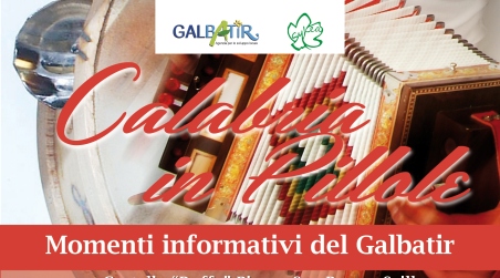 “Calabria in pillole” sbarca a Scilla Il penultimo appuntamento del ciclo di sei seminari organizzati dal Galbatir in collaborazione con Sykea Associazione Turistica Culturale, vedrà la musica protagonista 