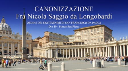 La canonizzazione di Nicola Saggio da Longobardi in un libro che racconta la vita del frate In uscita un volume edito da "Pellegrini" sulla storia del frate dei Minimi che domenica sarà proclamato Santo da Papa Francesco