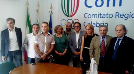 Coni Calabria: Praticò accoglie il presidente della Federazione Italiana Scherma, Giorgio Scarso Importante incontro in via dei Correttori per delineare lo stato dell’arte della scherma nella nostra regione