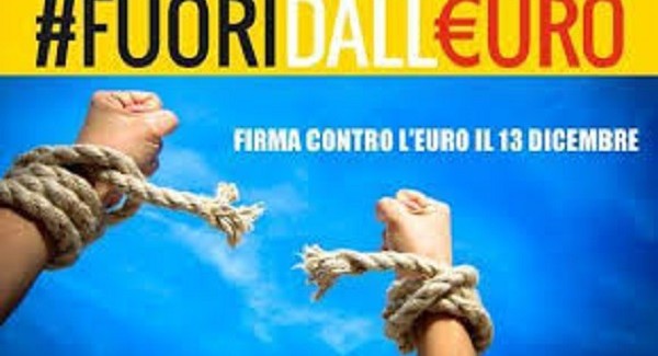 Firma Day per uscire dall’Euro I MeetUp Cosenza e Reggio Calabria in piazza per raccogliere le adesioni