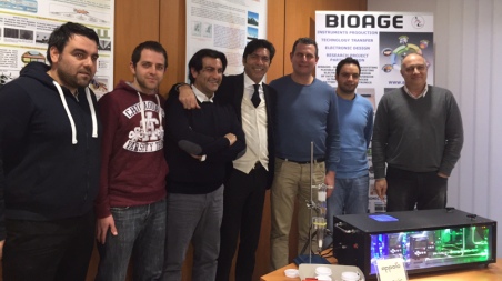 Il consigliere regionale Arturo Bova in visita alla società lametina BioAge "Ho potuto constatare di persona il valore di questa realta' che ha proprio nella multidisciplinarietà il suo punto di forza"