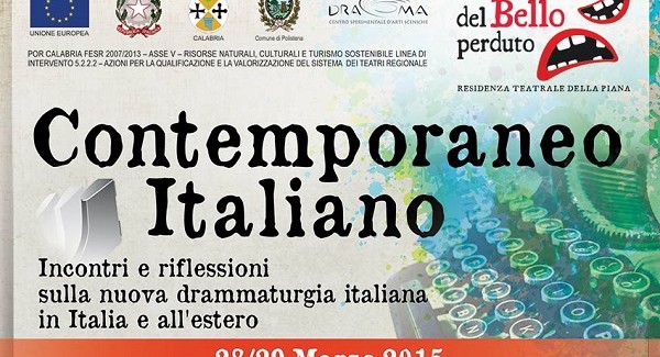 A Polistena incontro sul teatro italiano La giornata di studi è organizzata dalla Residenza Teatrale della Piana 