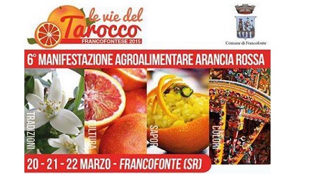 Francofonte, al via la VI Manifestazione agroalimentare dell’arancia rossa Una tre giorni per celebrare il Tarocco più buono al mondo