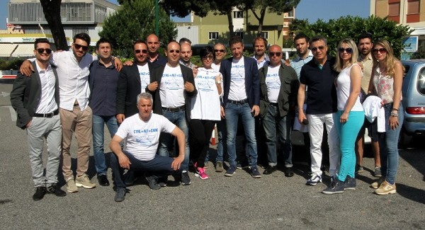 Sit-in di #calabriacherema a Laino Borgo L’associazione, guidata da Daniele Rossi, sul luogo del crollo del Viadotto Italia   