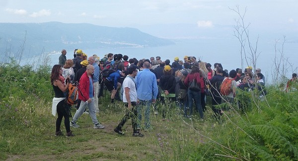 A Reggio la manifestazione “VolerBene all’Italia” Le giornate della bellezza sono state promosse da Legambiente. Particolarmente apprezzato l'itinerario della Costa Viola