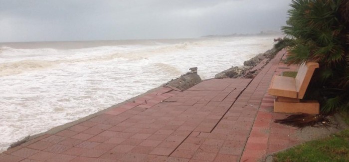 Siderno, chiuso lungomare per ragioni di sicurezza Il maltempo sta creando importanti disagi a tutta la costa jonica