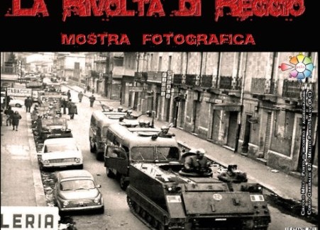 Mostra fotografica “1970: la rivolta di Reggio” Sabato e domenica, organizzata dal circolo Meli