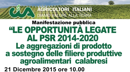 Lamezia, convegno su agroalimentare Organizzato dalla Confederazione Italiana Agricoltori della Calabria