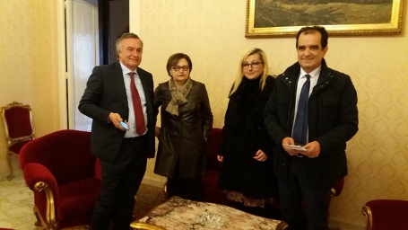 Catanzaro, Bruno incontra Vice Ministro Bubbico All'incontro presente anche Michela Avenoso, sindacalista minacciata nei giorni scorsi