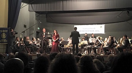 Polistena, concerto di beneficenza per ragazzi disabili Splendida serata presso l’Auditorium Comunale 