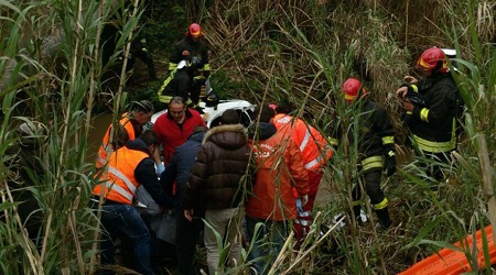 Auto finisce in un torrente nel Lametino, 2 morti Due imprenditori, Giuseppe Di Leo, di 84 anni di Gioia Tauro, e Giuseppe Perugini, di 65, di Curinga, sono morti in un incidente stradale avvenuto in località Lenza Grande a Sant'Eufemia di Lamezia Terme