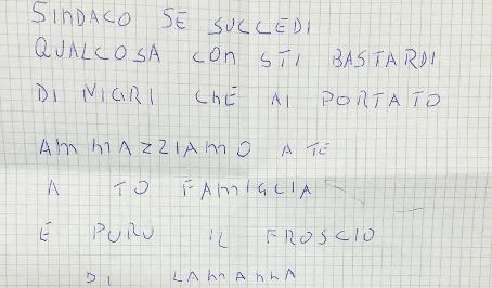 Ancora minacce al sindaco di Palizzi Ennesimo tentativo di intimidazione a Walter Scerbo