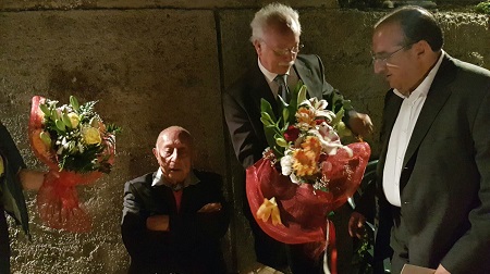 Gerace, Giuseppe Pancallo festeggia 100 anni di vita L'eccezionale avvenimento celebrato da tutta la comunità