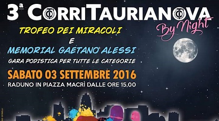 Sale l’attesa per la terza edizione di “Corri Taurianova” L'evento è organizzato dall'associazione "Amici del Palco" in collaborazione con l'A.S.D. Cosenza K42