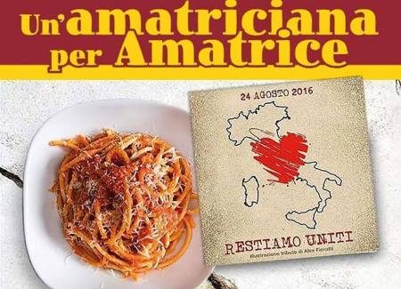 Terremoto centro Italia, gara di solidarietà a Taurianova Domenica, a partire dalle 19.30, l'iniziativa "Un'Amatriciana per Amatrice"