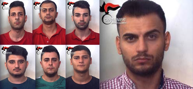 Violenza sessuale di gruppo con minorenne: emesse nove misure cautelari. In manette anche il figlio del boss Iamonte "Operazione Ricatto" condotta dai Carabinieri del Comando Provinciale di Reggio Calabria. Nomi e foto degli arrestati