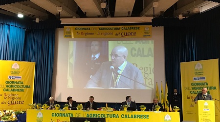 Grande successo giornata agricoltura calabrese Un forte riconoscimento dalle istituzioni alla Coldiretti e Consorzi di Bonifica e ai suoi protagonisti gli agricoltori