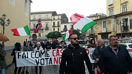 Lamezia, Casapound contesta il ministro Boschi "Basta passerelle elettorali a spese dei cittadini"