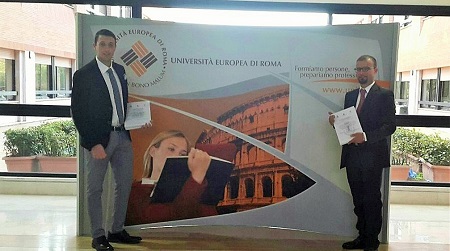 Chiesa e politica, il master a due calabresi Fabio Martino e Giuseppe Romeo i primi diplomati al master della diocesi di Oppido Palmi ed Università Europea di Roma 