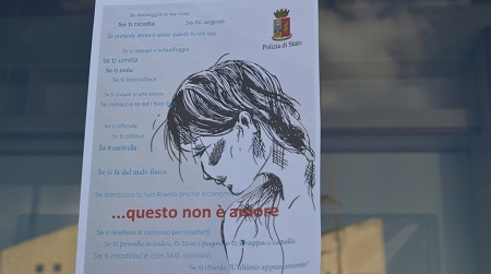 Campagna di sensibilizzazione contro violenza sulle donne Organizzata dalla Questura di Catanzaro, si terrà lunedì, alle 15.30