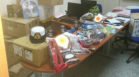 Lamezia, maxi sequestro di oggetti pericolosi Operazione effettuata dalla Polizia Locale 