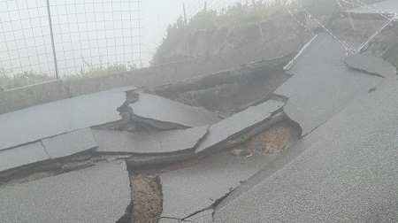 Girifalco, chiusa la strada crollata stamattina Ordinanza del sindaco Pietrantonio Cristofaro