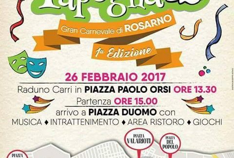 Maltempo, rinviato il Gran Carnevale di Rosarno A comunicarlo il sindaco Giuseppe Idà