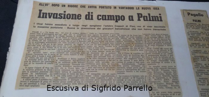 Dopo 42 anni ritorna Palmese-Igea Virtus Storica per l'invasione del campo 