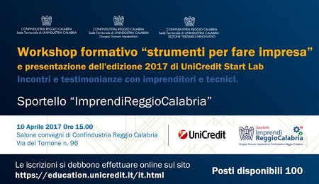 “Strumenti per fare impresa”, workshop Confindustria L'evento si svolgerà a Reggio Calabria