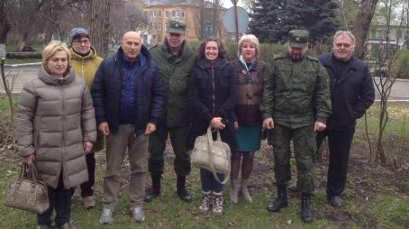 La guerra sconosciuta al confine con la Russia Missione umanitaria e politica di “Cantiere Laboratorio” e “Speranza” in Donbass