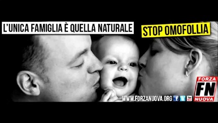 Forza Nuova Cosenza dice “no” al Gay Pride "Ennesimo ed insensato capriccio dell'inattaccabile lobby Lgbt"