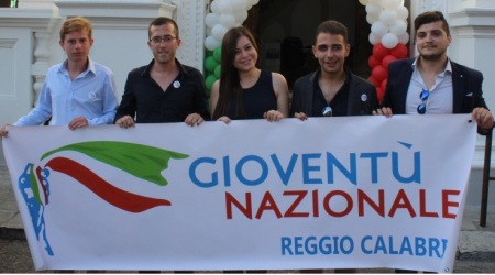 Reggio, celebrato congresso Gioventù Nazionale Festeggiato il traguardo delle 604 tessere