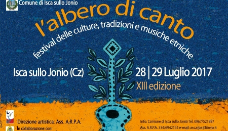 Isca sullo Jonio, torna “L’Albero di Canto” Tredicesima edizione con la direzione artistica dell’associazione Arpa