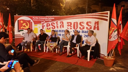 Festa rossa di Polistena, Pci chiama a confronto sinistra Tripodi lancia una chiamata all’appello; sprona la sinistra a tornare ad essere protagonista in Calabria