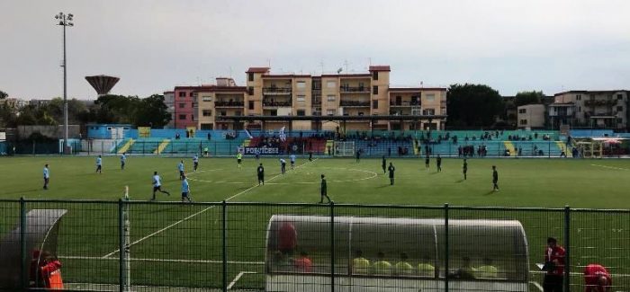 Calcio, Serie D: Palmese raggiunta a Portici Il goal del 2 a 2 al quarto minuto di recupero