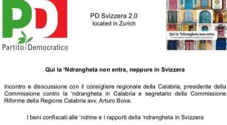 ‘Ndrangheta Svizzera, Arturo Bova ad incontro Pd Presenzierà all’assise che si svolgerà presso la sede dell’Ecap di Zurigo